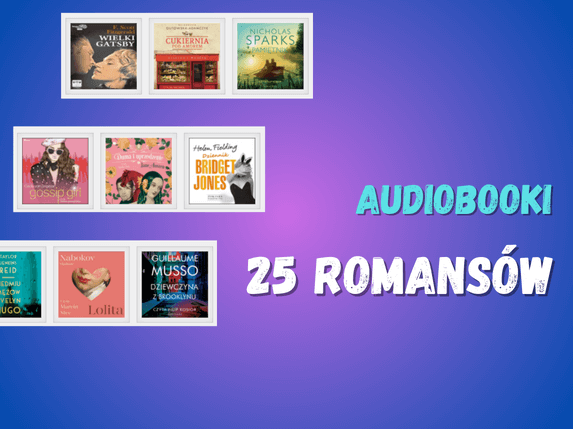 25 najlepszych audiobookow romansow